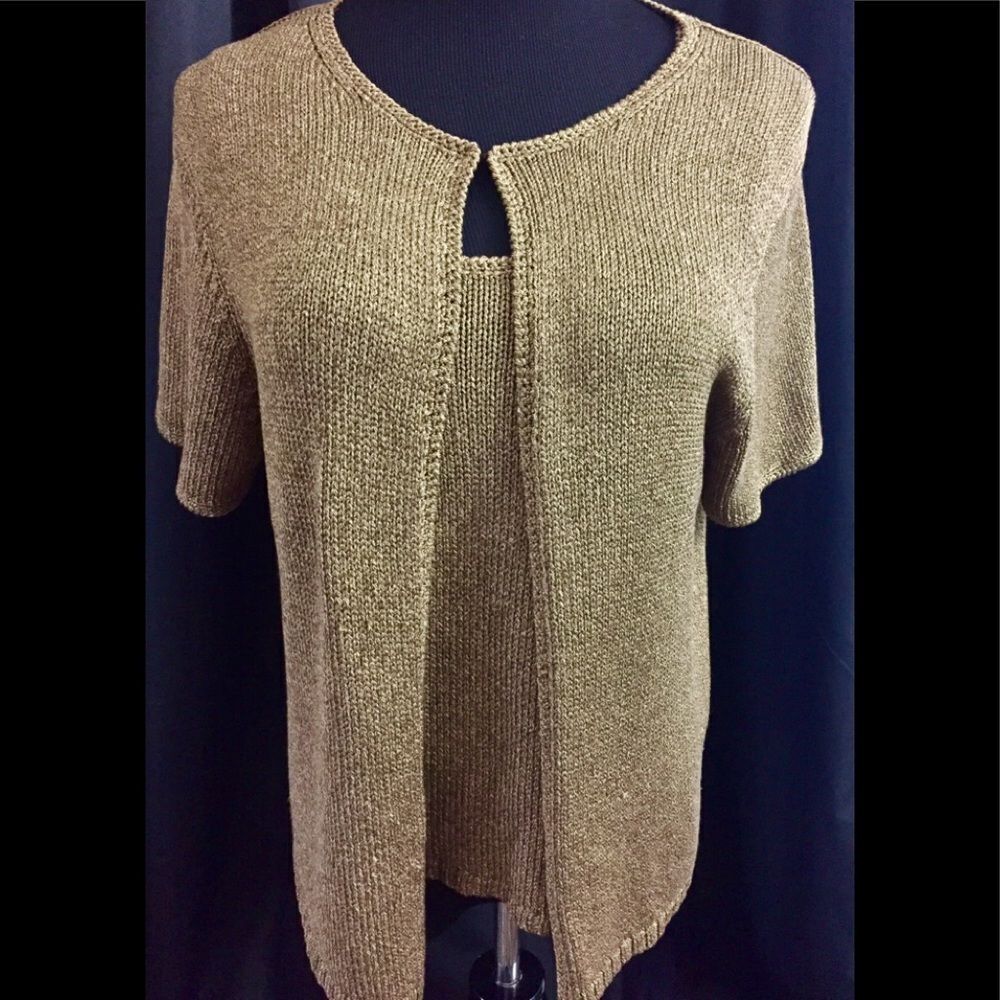 Vintage matching silk set by Barry Bricken.